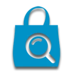 shopping bag android application logo